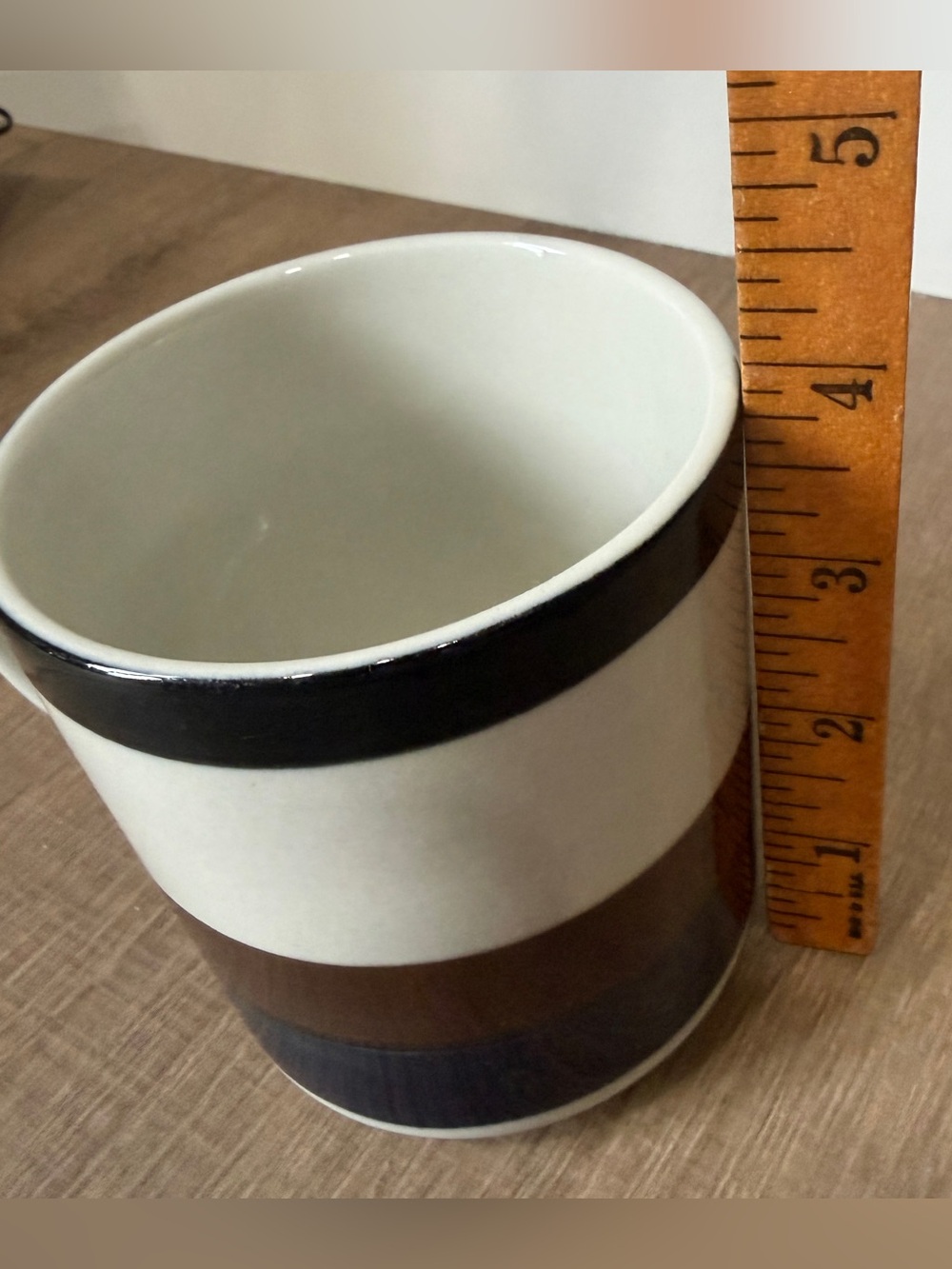 Arabia of Finland Kaira 45 Striped Mug Coffee Cup Stoneware - Picture 9 of 9